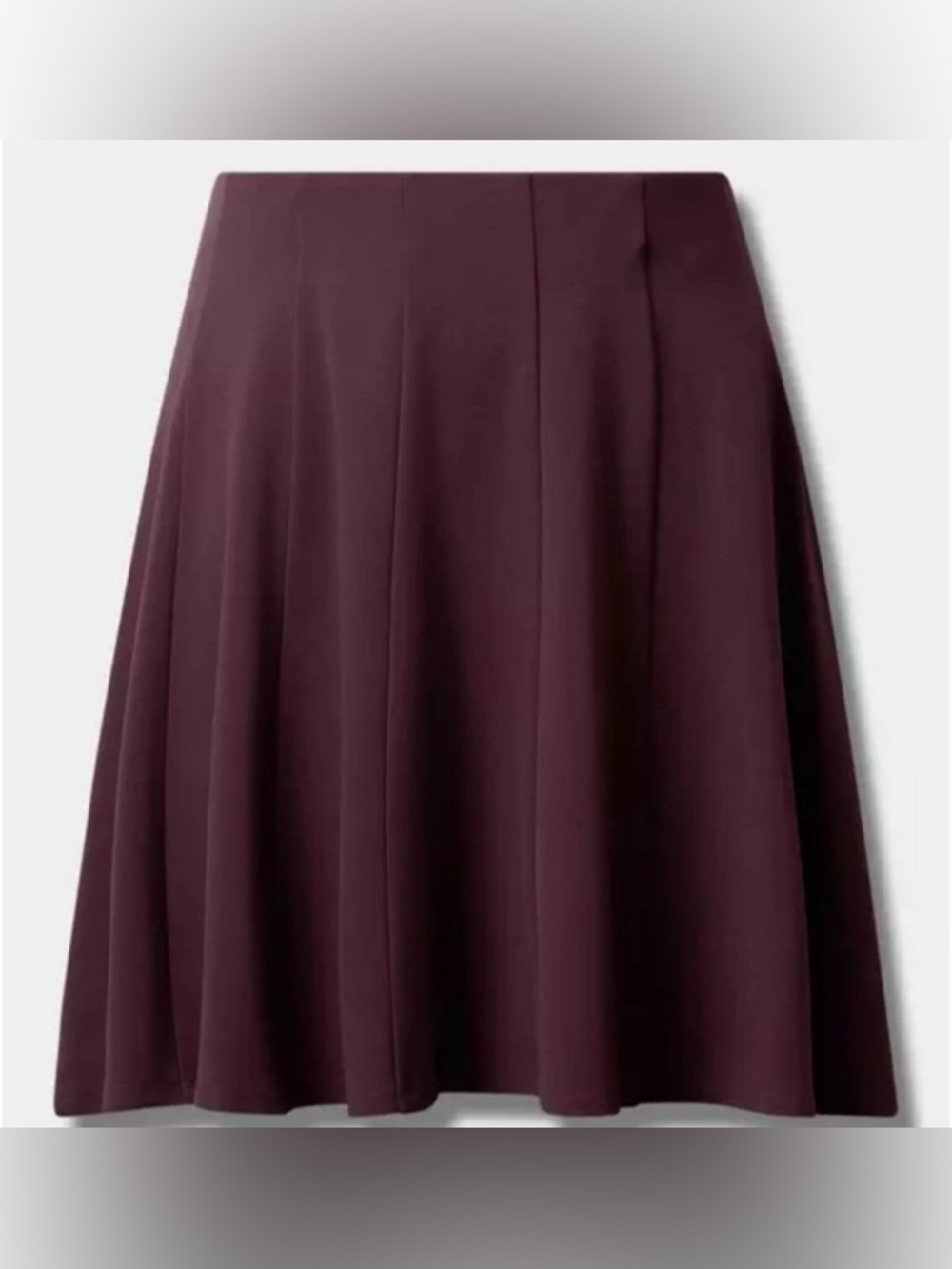 Torrid Mini Studio Ponte Seamed Circle Skirt